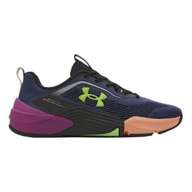 Imagem de Tênis Under Armour Tribase Reps 2 Se -, Azul, Verde, Roxo, 34 BR