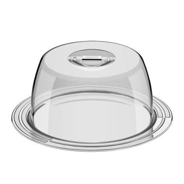 Imagem de Porta-Queijo Tramontina Ciclo em Aço Inox 25 cm