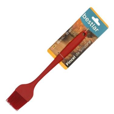 Imagem de Pincel de Silicone Vermelho - Bestlar