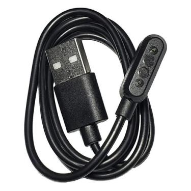 Imagem de Carregador FTX 2 Pinos para Smartwatch G12 - Preto