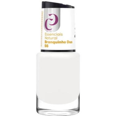 Imagem de Esmalte Cora O Melhor 10ml Essenciais Natural Branquinho Duo nº56