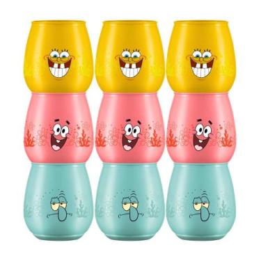 Imagem de Kit 9 Copo Infantil Lembrancinha Personagens 400ml - - Bandeirante, Bo