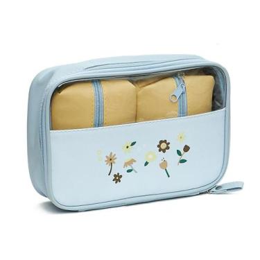 Imagem de Necessaire c/ Duas Bolsas FLORIE Florzinhas