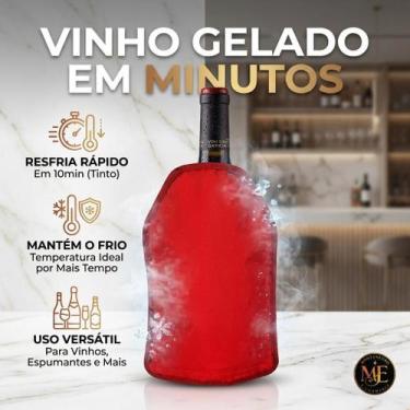 Imagem de Cooler Térmico De Vinho Capa Bolsa Resfriadora Garrafa Espumante com G