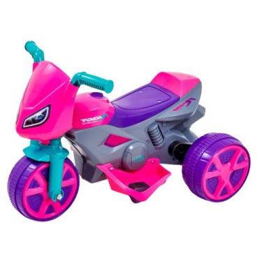 Imagem de Moto Motinha Rider Elétrica 58cm Suporta Até 25kg Brinquedo De Passeio