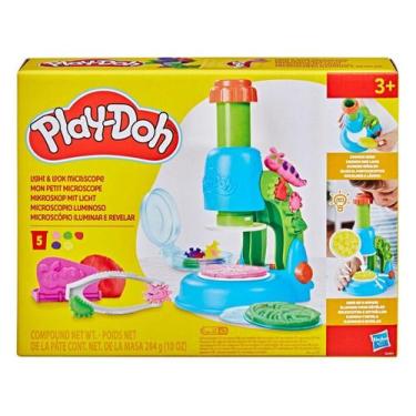 Imagem de Kit Massinha Play-Doh Microscópio Iluminar - e Revelar com Acessórios 