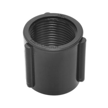 Imagem de Luva Eletroduto Pvc Roscavel 3/4 Pol Preto Hidrossol