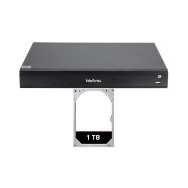 Imagem de Gravador de Vídeo Nvd 1516-P Intelbras 16 canais PoE HD 1TB