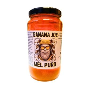 Imagem de Mel Puro Cru 100% Natural Silvestre Direto Apiário 450g - Banana Joe