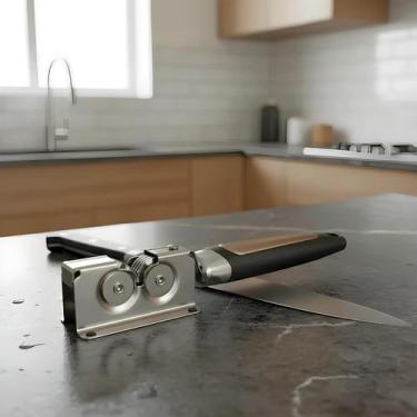 Imagem de Afiador de Facas Inox Profissional - Mantenha Suas Facas - Cththb