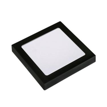 Imagem de Painel Led Pop Quadrado Sobrepor Avant 18W 3000K Preto