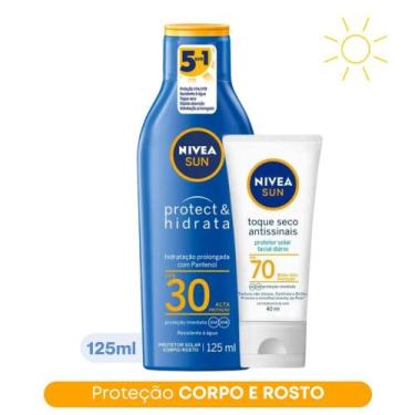 Imagem de Kit Protetor Solar Corporal Hidratante 125ml FPS 30 + Filtro Solar Fac