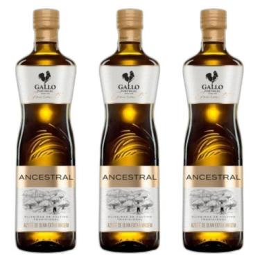 Imagem de Kit 03 Azeite Gallo Ev Vd Ancestral 400ml