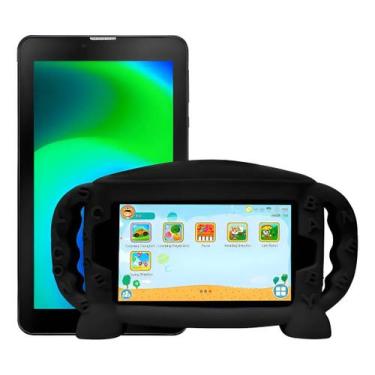 Imagem de Capa Infantil De Silicone Compatível com Tablet Multilaser M7 - Genéri