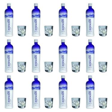 Imagem de Kit 12 Vodka Intencion 5x Destilada Garrafa 900ml
