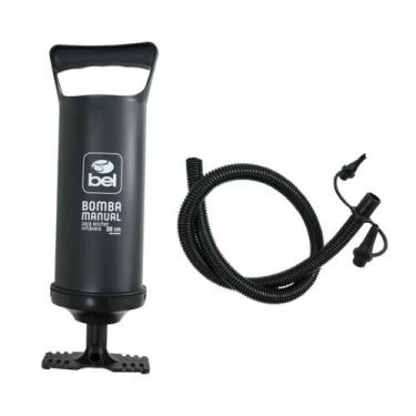 Imagem de Bomba Manual 30cm para Colchão de Ar Completa Portátil Ideal para Ench