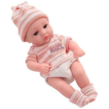 Boneca Bebe Reborn Laura Baby Mini Valentina - Shiny Toys