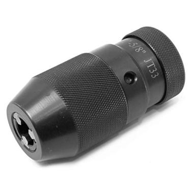 Imagem de WEN DPA164L Mandril de prensa leve JT33 sem chave com capacidade de 1/32 a 5/8 polegadas