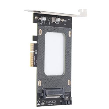 Imagem de Adaptador U.2 para Pcie, Placa de Expansão U.2 PCIE Desempenho Estável Baixo Atraso Baixo Consumo de Energia Transmissão Mais Rápida para Computador