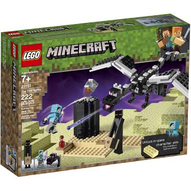 Kit Bonecos Minecraft C/ Dragão em Promoção na Americanas