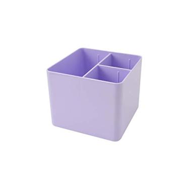Imagem de Porta Objetos com 3 Divisórias, Dello, 3020.LP.0006, Lilás Pastel