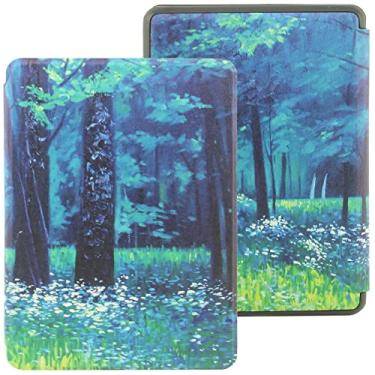 Imagem de CCOO Nova capa para Kindle Paperwhite de 6,8 polegadas 11ª geração 2021 capa protetora inteligente com alça de mão, despertar/dormir automática