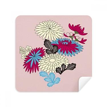 Imagem de Pintura Cultura Japonesa Óculos Rosa Pano Limpador de Tela Tecido Camurça Pacote com 2