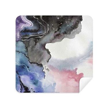 Imagem de Óculos de sombreamento de tinta para aquarela abstrata, tecido de camurça, pacote com 2