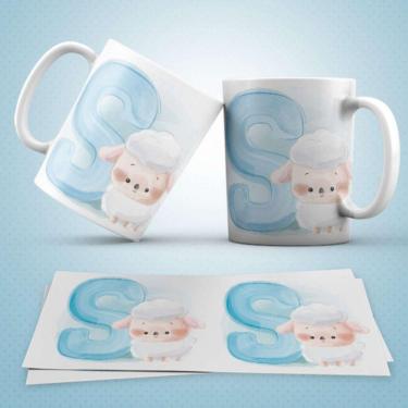 Imagem de Caneca Personalizada Infantil Letra S
