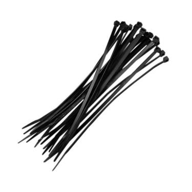 Imagem de Abraçadeira Nylon - Para Organização De Cabos - Pacote Com 100 Unidades