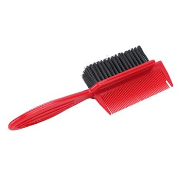 Imagem de Escova de pó para pescoço, ferramenta de estilo Escova de cabelo Pente ABS Nylon Cabelo 2 em 1 para salão de cabeleireiro doméstico