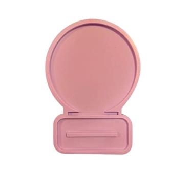 Imagem de Confeitaria dos Moldes, R190 Molde de silicone pix placa eternização foto círculo resina decorar