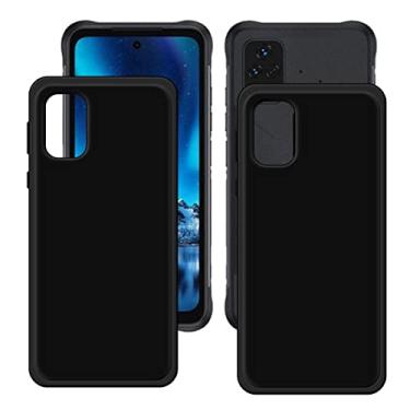 Imagem de FZYM Slim Thin 2 Pcs Black Case for Umidigi Bison 2 Pro, Capa protetora macia com proteção TPU flexível bumper Shell para Umidigi Bison 2 Pro (6,5 cm)