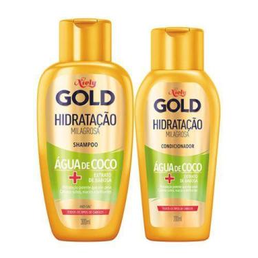 Imagem de Niely Gold Hidratação Poderosa Água De Coco Kit - Shampoo + Condiciona