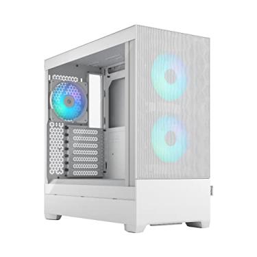 Imagem de Fractal Design Tinta transparente de vidro temperado branco Pop Air RGB
