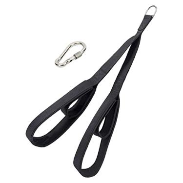 Imagem de Vaveren Exercício Corda De Puxar Para De Tríceps Cinta De Levantamento De Peso Multifuncional De Flexão Para Serviço Pesado