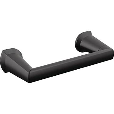 Imagem de Delta Faucet 772500-BL Suporte de papel higiênico Galeon, preto fosco