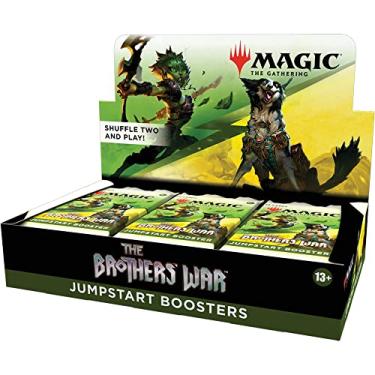 Imagem de Magic: The Gathering - Caixa de Boosters de Jumpstart de A Guerra dos Irmãos | 18 boosters (360 cards de Magic) - Inglês