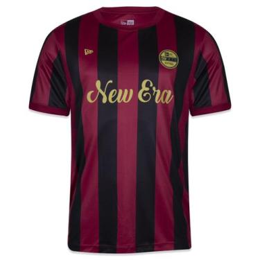 Imagem de Camiseta New Era Soccer Style Vermelho Escuro
