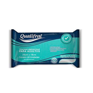 Imagem de Toalhas Umedecidas Qualifral 40 unidades