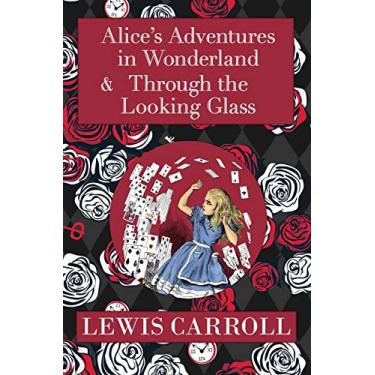 Imagem de The Alice in Wonderland Omnibus Including Alice's Adventures in Wonderland and Through the Looking Glass (with the Original John Tenniel Illustrations) (A Reader's Library Classic Hardcover)