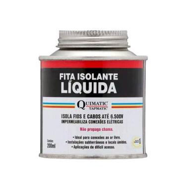 Imagem de Fita Isolante Liquida 200ml - Preta-Bd 1 - Quimatic Tapmatic