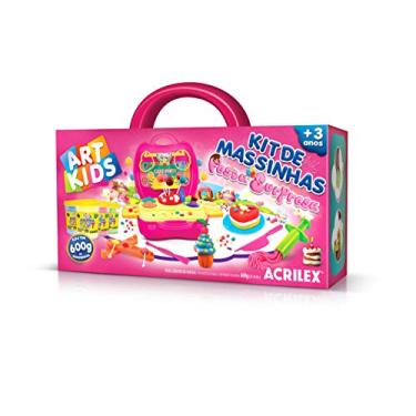 Imagem de Acrilex Kit de Massinhas de Modelar Festa Surpresa 600G