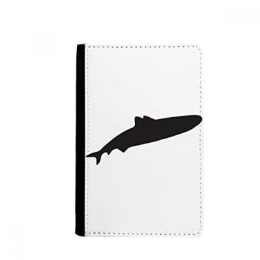 Imagem de Carteira Streamline Shark Fierce Fish Outline Passaporte Notecase Burse Carteira Porta-cartão