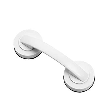 Imagem de Porta deslizante de janela de vidro, adesivo auxiliar forte e sem costura, puxador auxiliar de armário de geladeira doméstico, ventosa, branco 1PC B