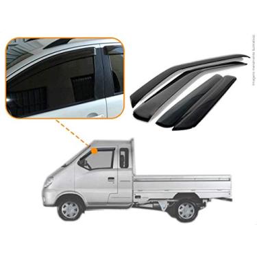 Imagem de Calha Chuva Defletor Towner Pickup Cabine Estendida - 2pts