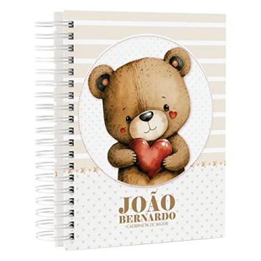 Imagem de Caderneta De Vacinação Atualizada Tema URSINHO com Nome