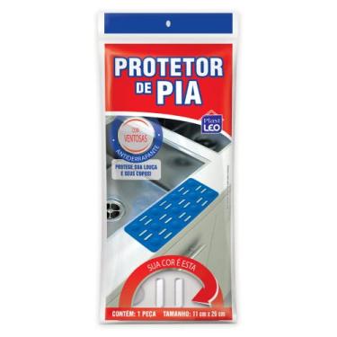 Imagem de Protetor de Pia - Modelo Retangular (11X26cm) | Plast Leo (Ref.: 908)