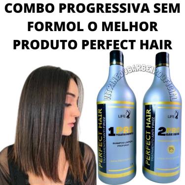 Imagem de Escova Progressiva Sem Formol Com Ácido Glioxílico Perfect Hair 