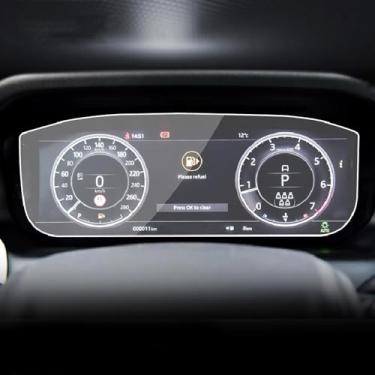 Imagem de LAVIYE Carro Anti riscos e prevenção de poeira Tampa de película interior TPU, para Land Range Discovery Campaign 2020 2021 Painel de instrumentos Protetor de tela